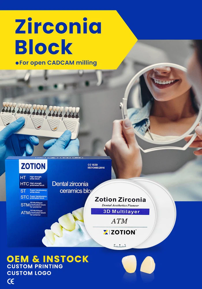 Cerec Zirconia Block For Different CAD/CAM System Cerec Zirconia Block For Different CAD/CAM System