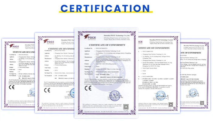 Cerec Zirconia Block For Different CAD/CAM System certification Cerec Zirconia Block For Different CAD/CAM System certification