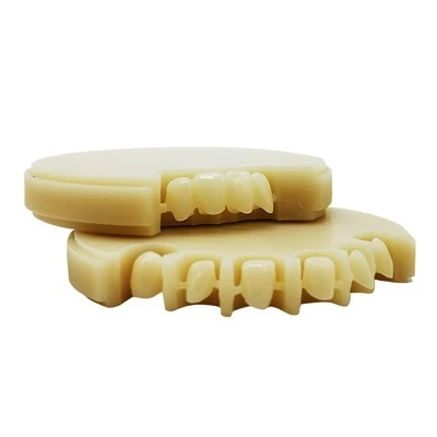 دیسک pmma چند لایه Cad Cam Milling Pink Dental Pmma Block