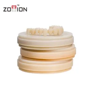 مواد دندانپزشکی برای ساخت دیسک موقت CAD CAM PMMA