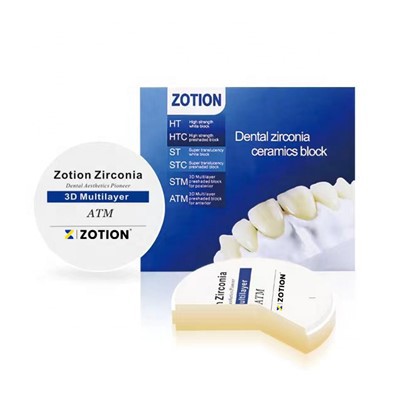 دیسک زیرکونیا دندانپزشکی چند لایه 3D