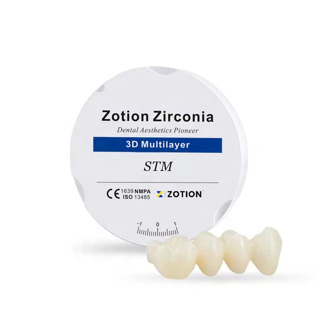 Dental 3D Pro Multilayer Zirconia Block For CAD CAM Milling