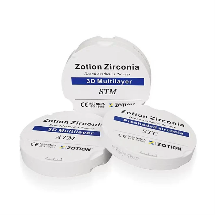 Dental 3D Pro Multilayer Zirconia Block For CAD CAM Milling